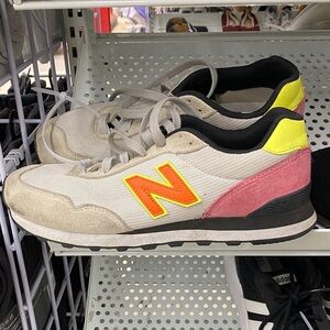 New Balance Women’s ' Sneakers in Cream, Yellow, and Pink